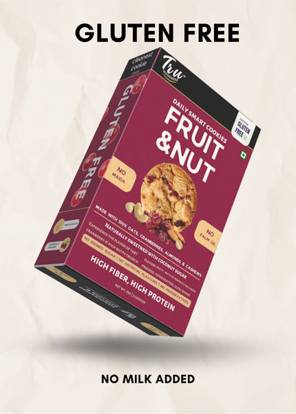 TruGoodness Fruit & Nut Smart Cookies – Almond, Cashew & Cranberry
