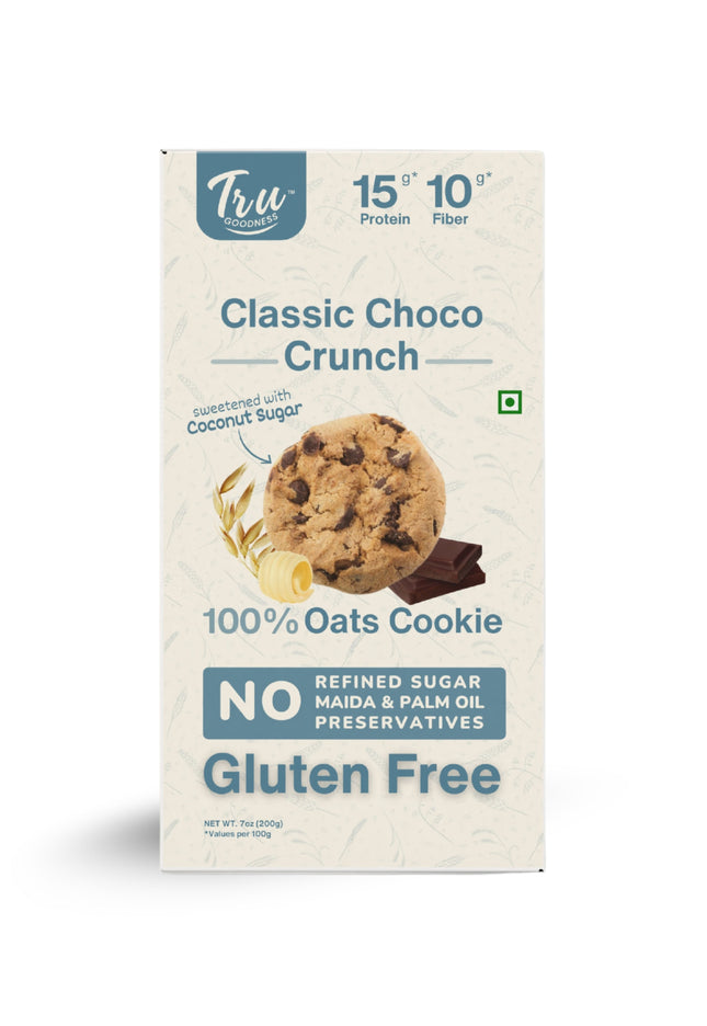 TruGoodness Classic Choco Crunch | High Fibre, No Refined Sugar