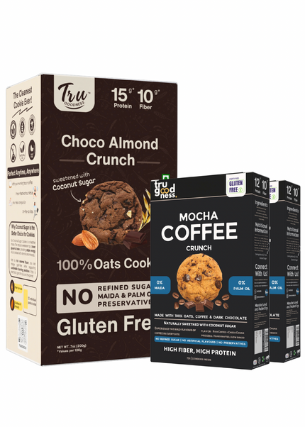 Choco Almond Crunch x 2 Mocha Coffee Crunch