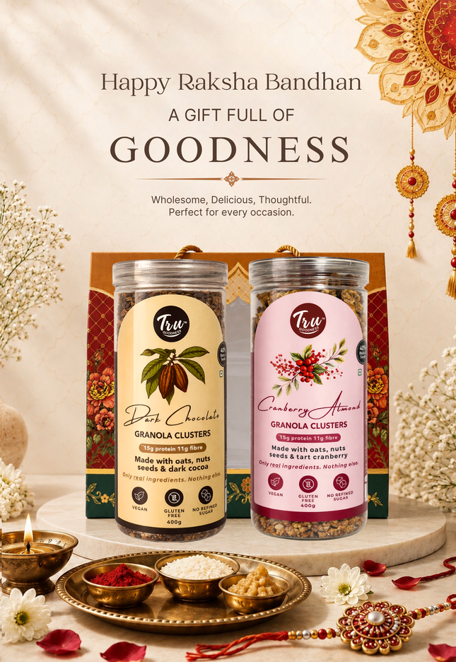 TruGoodness Rakhi Hamper – Granola Duo
