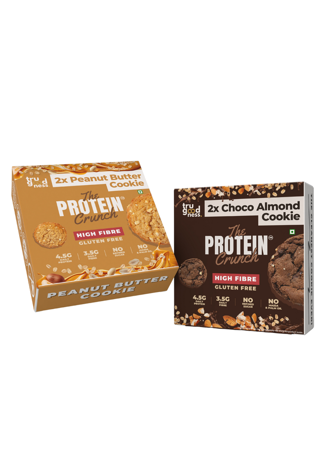 The Protein Crunch - 2x Choco Almond & Peanut Butter