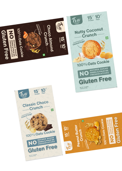TruGoodness Assorted Crunch Pack (4 Flavours)