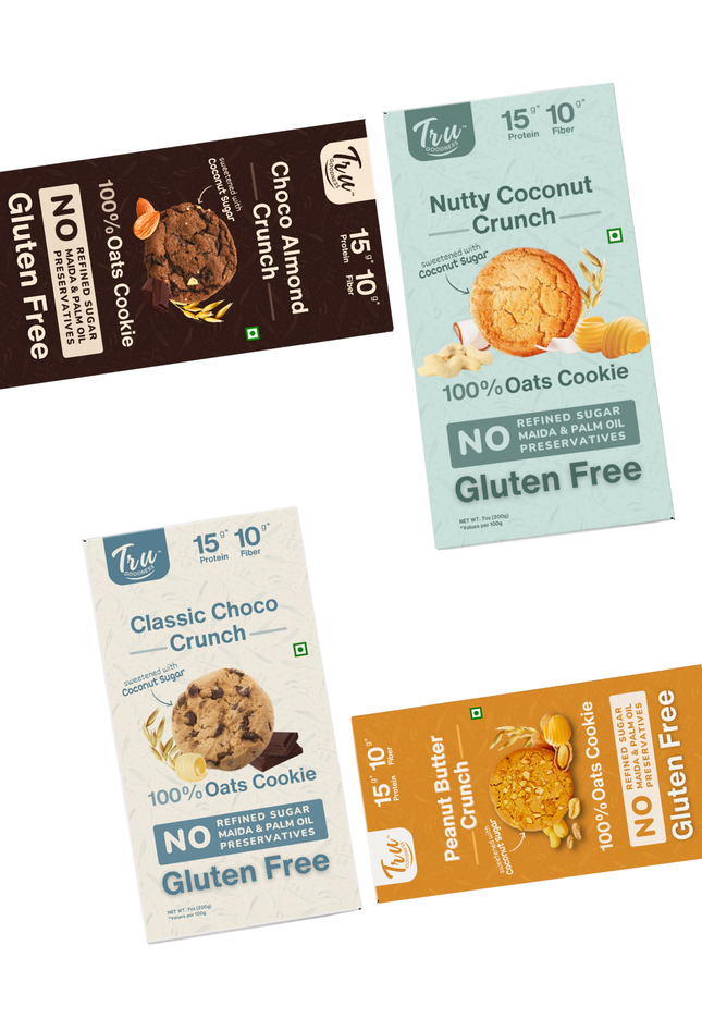 TruGoodness Assorted Crunch Pack (4 Flavours)
