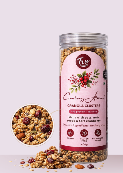 The TruGoodness Granola Duo — Dark Chocolate & Cranberry Almond