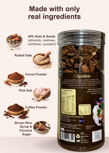 The TruGoodness Granola Duo — Dark Chocolate & Cranberry Almond