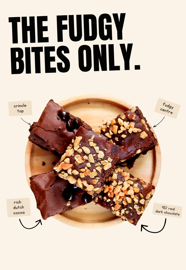 MIDNIGHT FUDGE BROWNIE - 70G